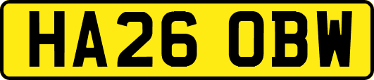 HA26OBW