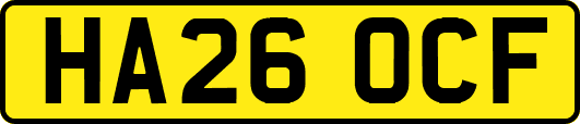 HA26OCF