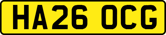 HA26OCG