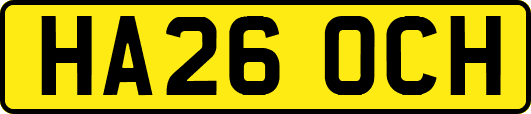 HA26OCH