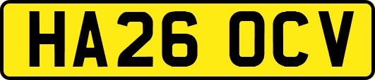 HA26OCV