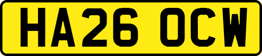 HA26OCW