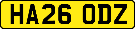 HA26ODZ