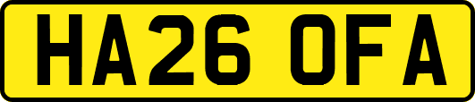 HA26OFA
