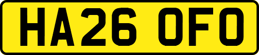 HA26OFO