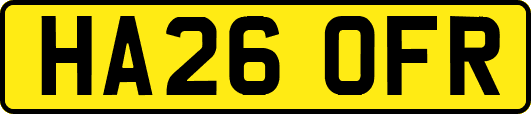 HA26OFR