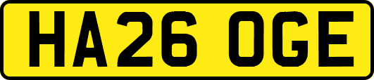 HA26OGE