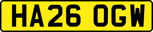 HA26OGW