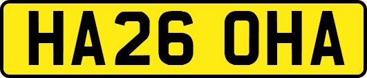 HA26OHA