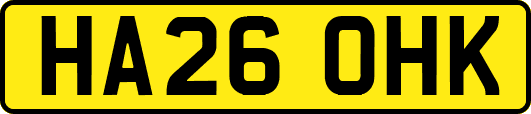 HA26OHK