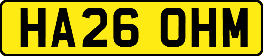 HA26OHM