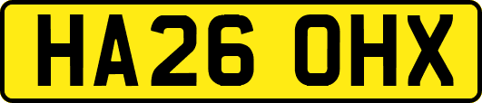 HA26OHX