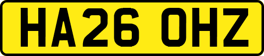 HA26OHZ