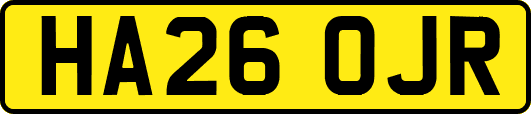 HA26OJR