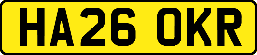 HA26OKR