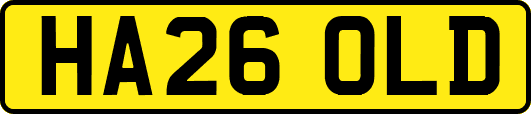 HA26OLD