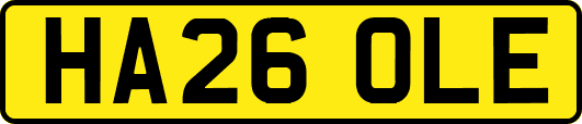 HA26OLE