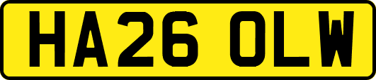 HA26OLW