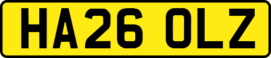 HA26OLZ