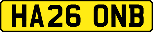 HA26ONB