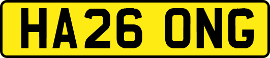 HA26ONG