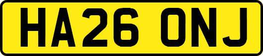 HA26ONJ