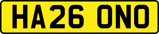 HA26ONO
