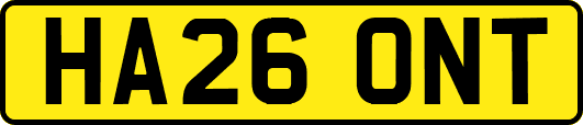 HA26ONT