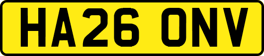 HA26ONV
