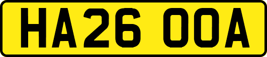 HA26OOA