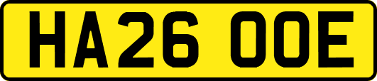 HA26OOE