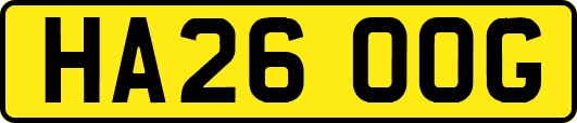 HA26OOG