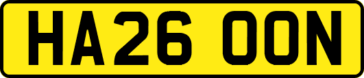 HA26OON