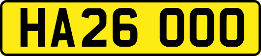 HA26OOO