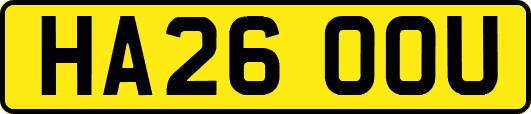HA26OOU