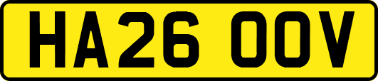 HA26OOV