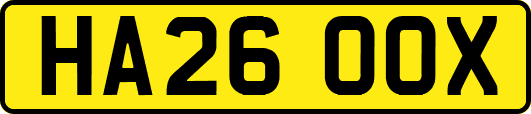 HA26OOX