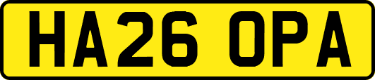 HA26OPA