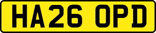 HA26OPD