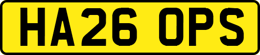 HA26OPS