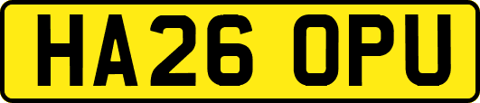 HA26OPU