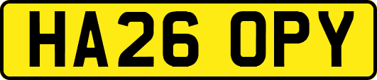 HA26OPY