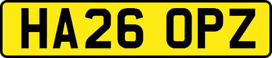 HA26OPZ