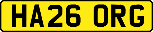 HA26ORG