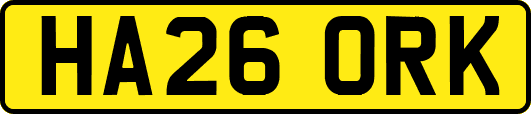 HA26ORK
