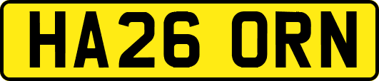 HA26ORN