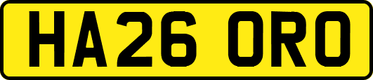 HA26ORO