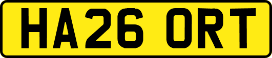 HA26ORT