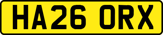 HA26ORX
