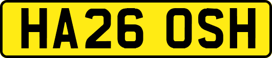 HA26OSH